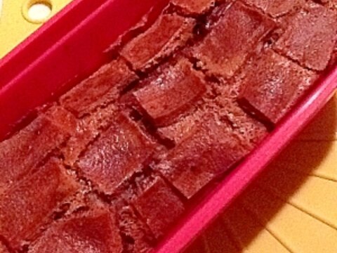 栄養プラス・高野豆腐のチョコケーキ風